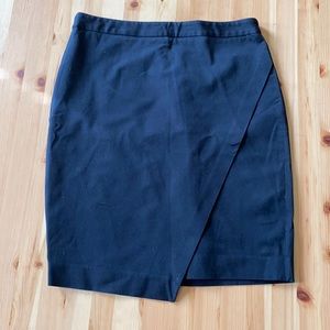 Black Wrap Around Banana Republic Skirt